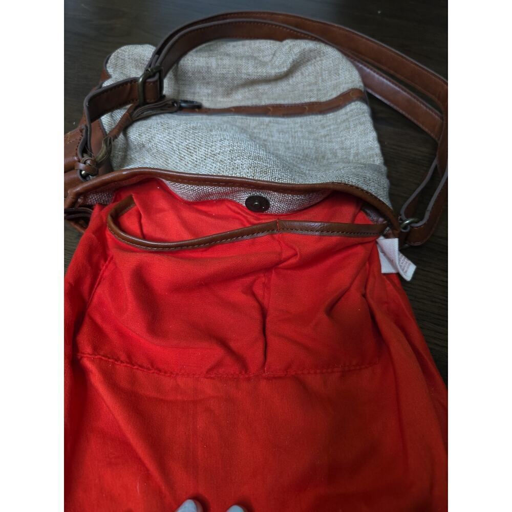 Lucky Brand Beige Kenya Tote Est. 1990 100% Cotton RN100583‎ - Picture 14 of 16